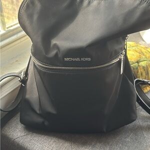 Michael Kors Black Backpack